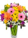 Bouquet di rose arancio