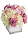 Composizione orchidee bianche