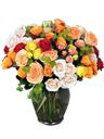 Bouquet rose colorate